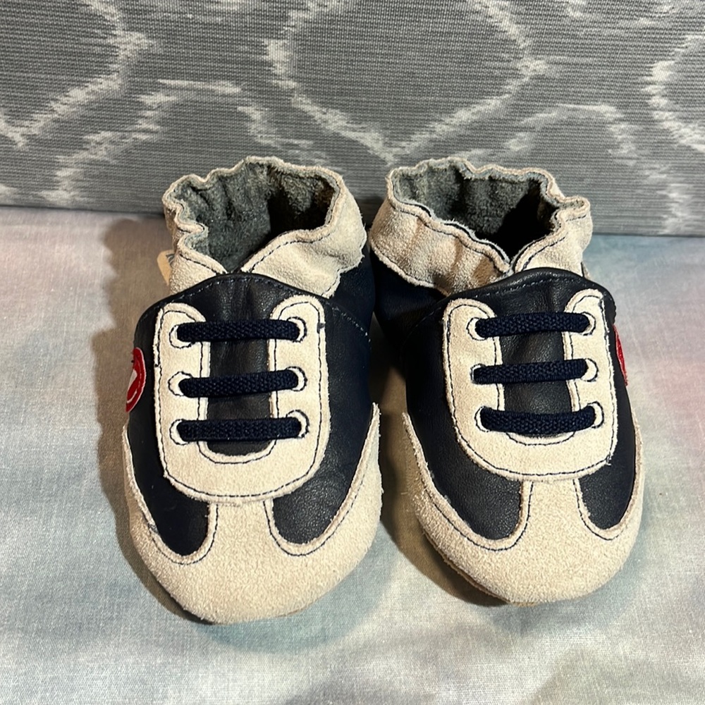 ROBEEZ BOYS INFANT SHOES leather size 0-6